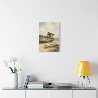 Aaroon Single Picture Frame Print on Canvas