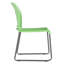 Chaise empilable à dossier plein avec base thermolaquée Oliverson d'une capacité de 880 lb.-829525250-829525262