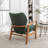 Leifer Upholstered Accent Chair with Ottoman-1534032581