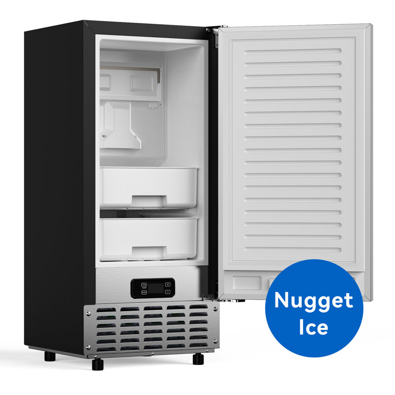 Northair Commercial Under Counter Nugget Ice Maker Machine, 66lbs/day, Bulit-in Freestanding Ice Maker