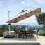 Square Cantilever Parasol with Lights-134692484-246218770