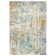 Tapis bleu / ivoire / brun Kingsbury