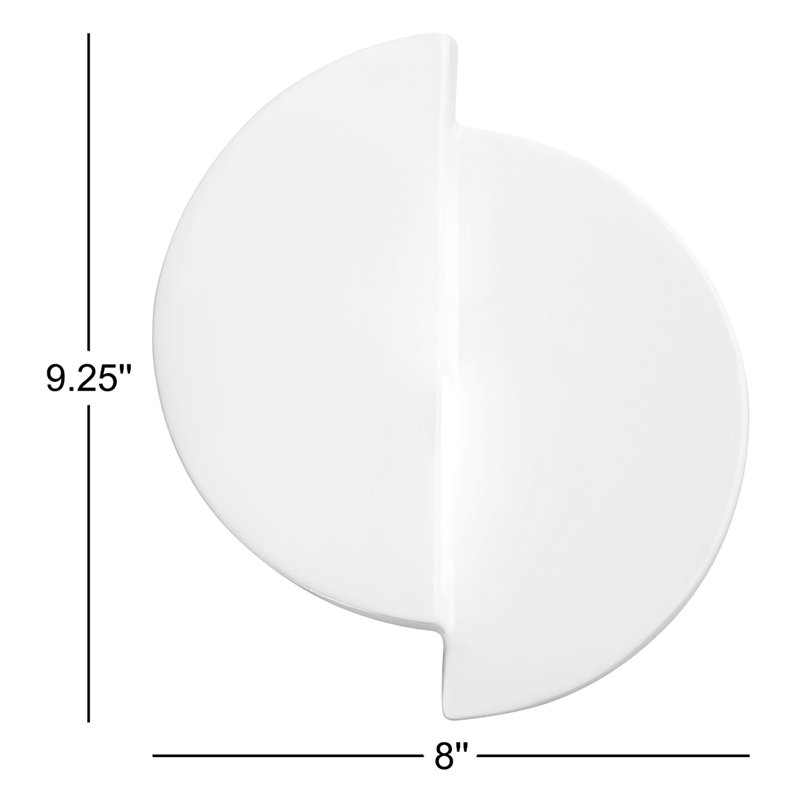 Applique murale 1 lumière DEL Tenny, Blanc brillant