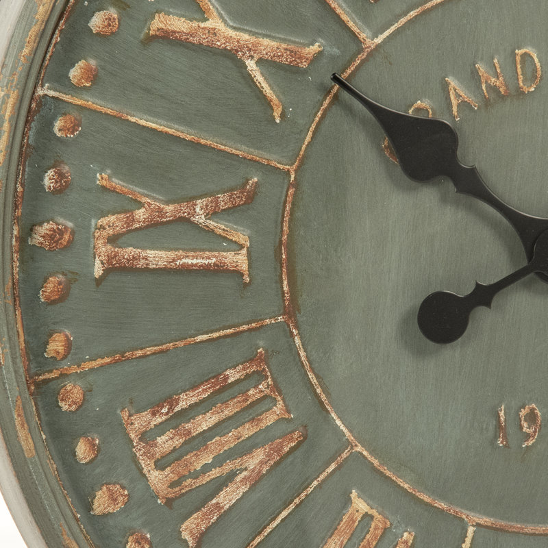 Troxler Metal Analog Wall Clock