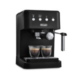 De’Longhi Stilosa 15-Bar Black Espresso Machine with Steam Wand and Programmable Shot Volume