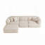 Canapé 122,1 "avec 3 coussins et repose-pieds-604995557