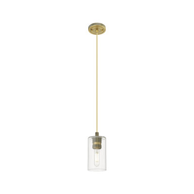 Crown Point 1 Light Cord Hung Pendant