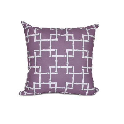 Botanical Blooms Geometric Pillow Cover & Insert
