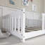 Lit simple en bois avec garde-corps-22686623