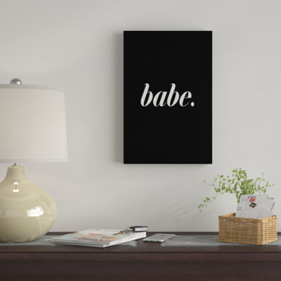" Babe. (Black) " by Honeymoon Hotel
