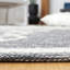 Tapis gris anthracite / ivoire en laine / coton tissé à plat à la main Holtby-1804607392