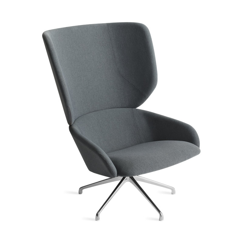 Heads Up Swivel Lounge Chair, Maharam Mode in Machine