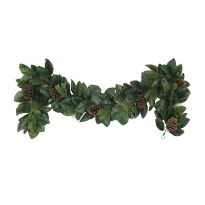 81 " Magnolia Thanksgiving Garland
