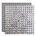 Silver 13 Facets 5 Sheets