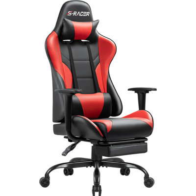 Fauteuil inclinable et ergonomique pivotant en similicuir Homall