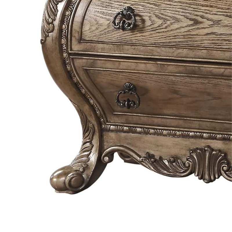 3 Drawers Nightstand