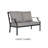 Calesta 47.4'' Wide Loveseat with Cushions