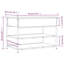 4 Pair Shoe Storage Bench-2104121491