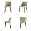 Chaise de salle à manger ergonomique Kanalu-98582706