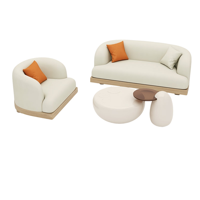 Creative simple sofa tea table combination
