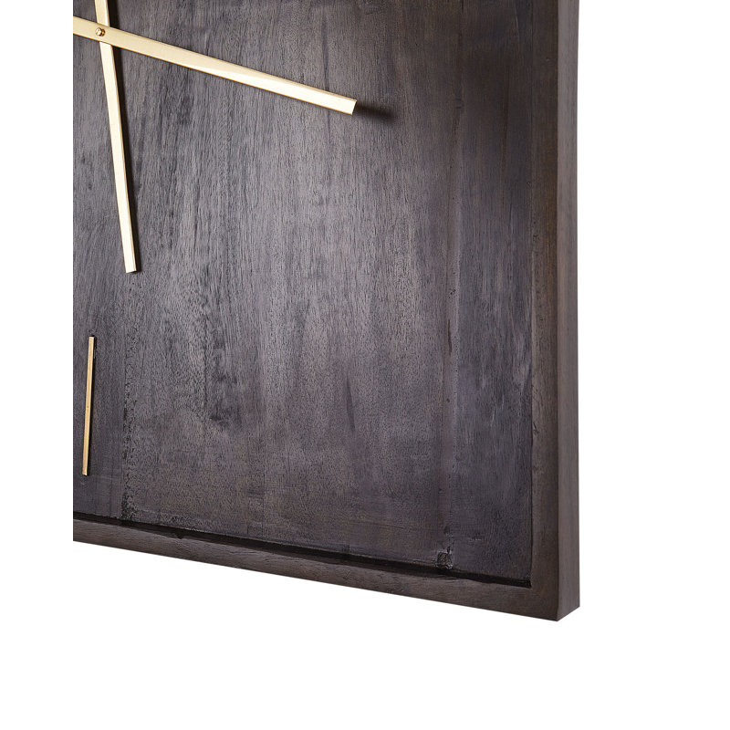 Drumourne Solid Wood Wall Clock