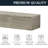 72" Rustic Wood Fireplace - & Floating Shelf For Home Decor