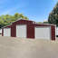 Remise de rangement pour garage en métal robuste de 42 pi x 30 pi - Structure en acier résistante aux intempéries pour une utilisation à la maison et à la ferme - Le client doit avoir des capacités de déchargement, comme un chariot élévateur ou une grue
