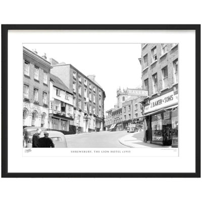 Shrewsbury, The Lion Hotel C1955 - Single Picture Frame Print