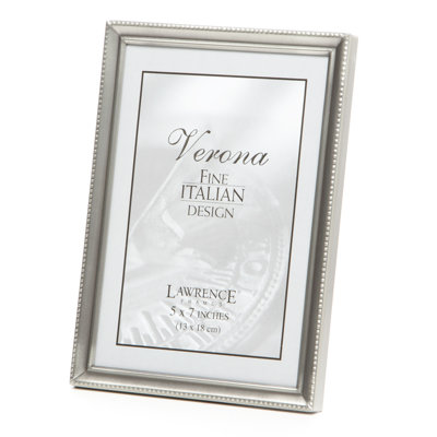 Metal Beaded Picture Frame