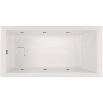 Marlie 66'' L Whirlpool Bathtub