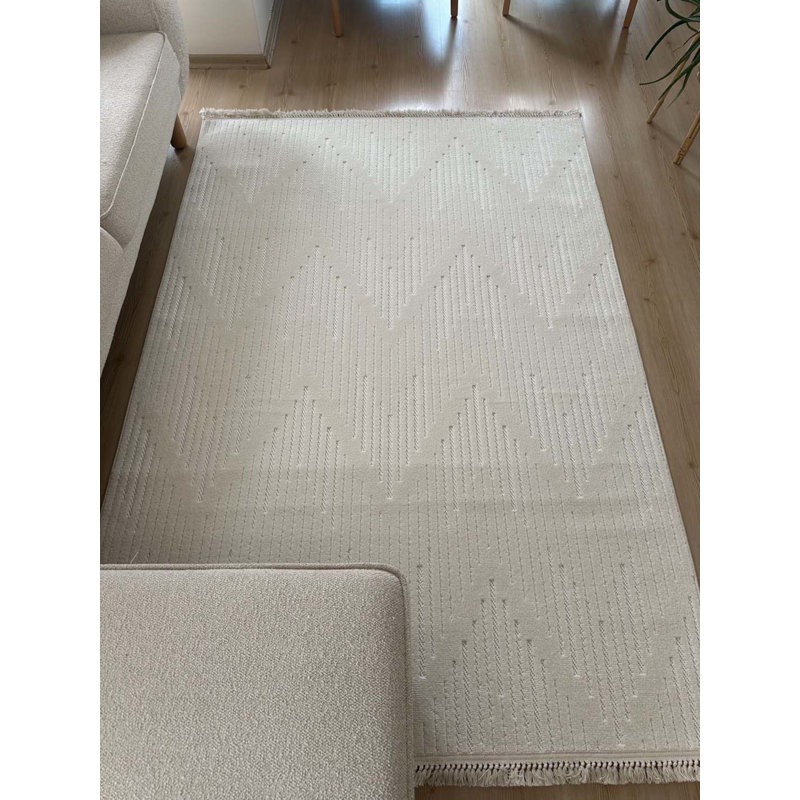 Tapis rectangulaire recto avec envers antidérapant, Rectangle 5 pi 3 po x 7 pi 7 po