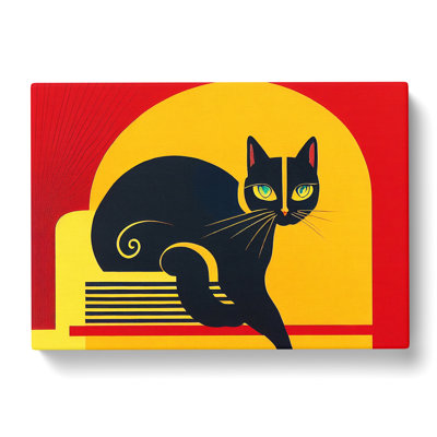Cat Vol.2 Abstract - Wrapped Canvas