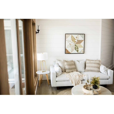 Panneau de courtepointe en bois The Inspired Home Collection Patchwork