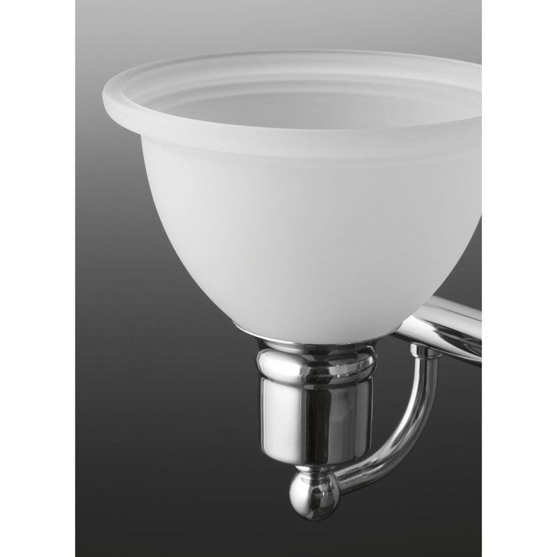 Éclairage pour meuble-lavabo Vangorder, Chrome poli