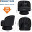 Upholstered Swivel Armchair-1392584061