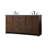 Soma 60'' Double Bathroom Vanity with Engineered Marble Top-931387139