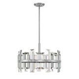 Odette 6-Light Unique / Statement Wagon Wheel Chandelier