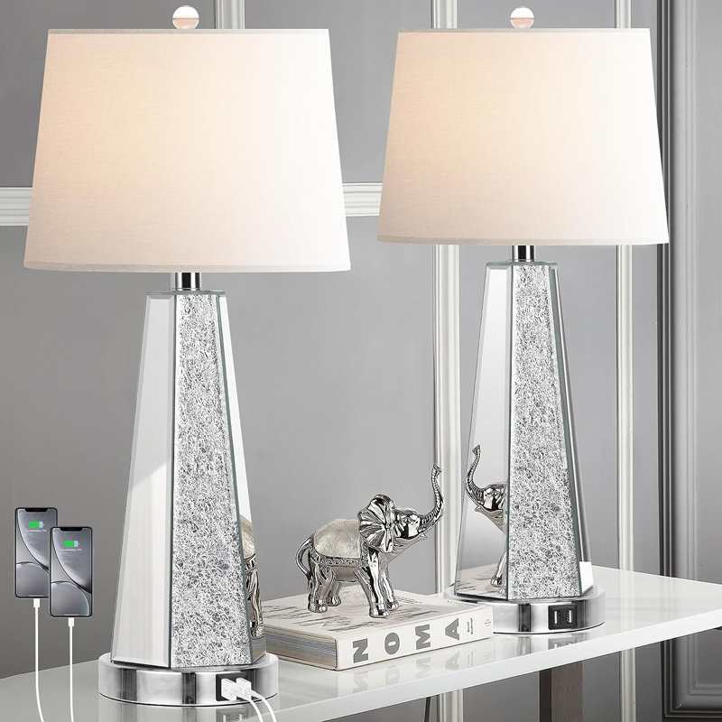 Marlianna Metal USB Table Lamp
