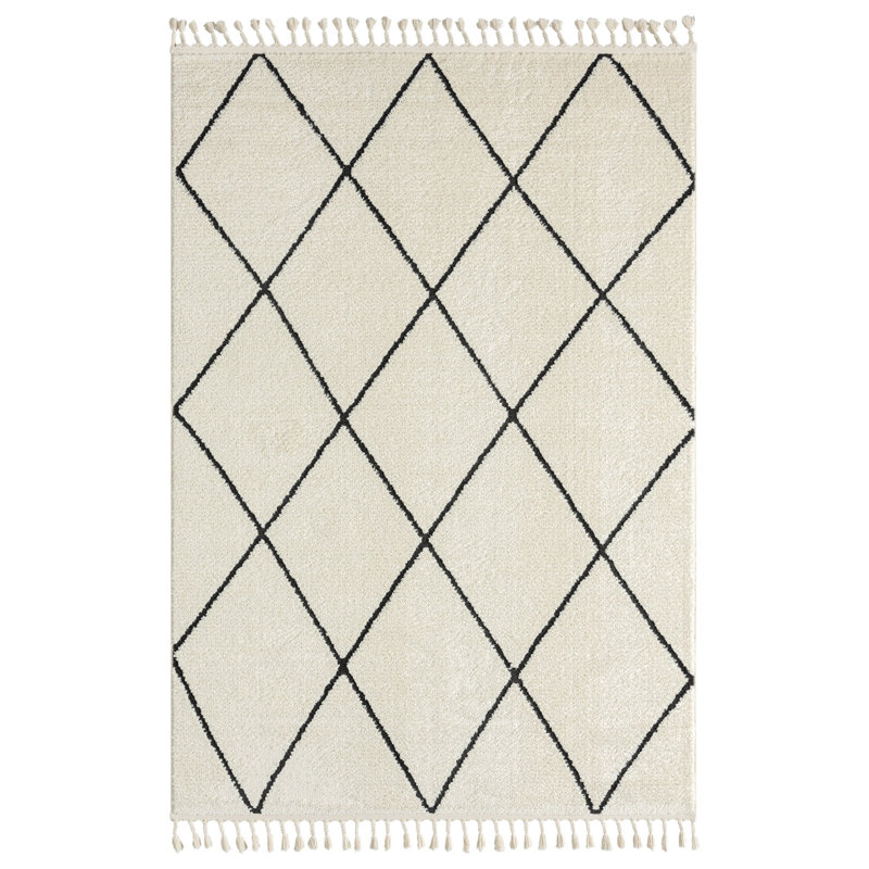 Videlle Moroccan Indoor Rug, Rectangle 5'3" x 8'11"