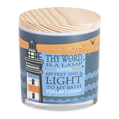 Bougie de soja, phare «Your Word Is 13 oz»