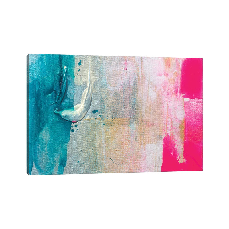 Ocean Series III by Kent Youngstrom - Wrapped Canvas Painting, 20.32 cm H x 30.48 cm W