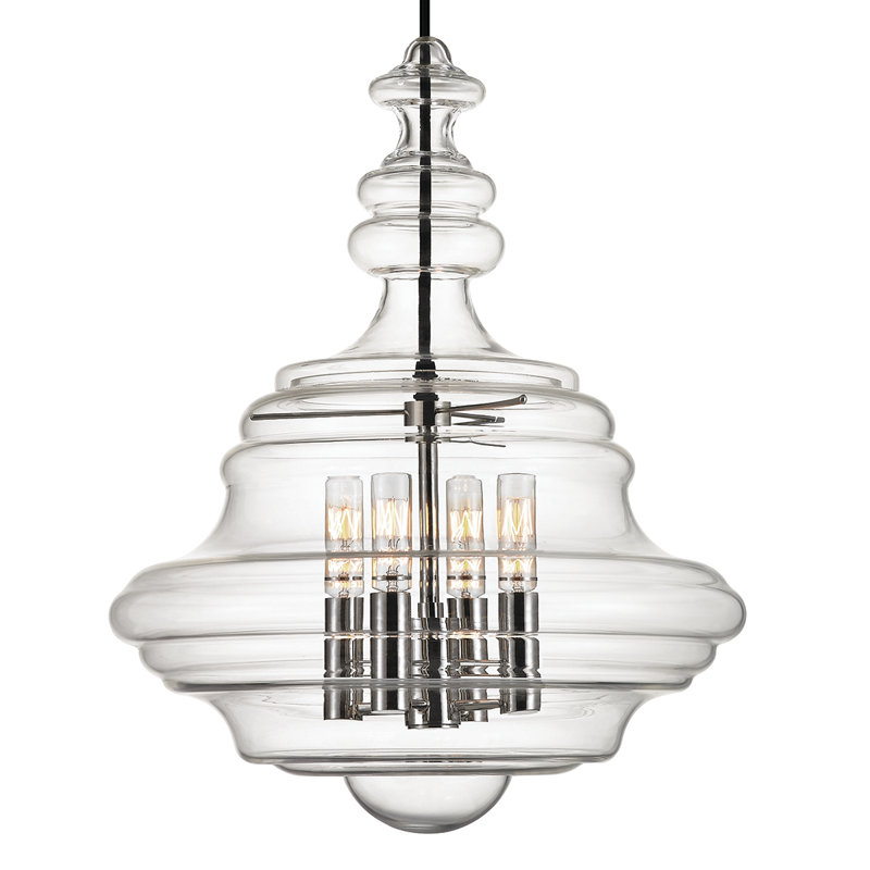 Roth 4 - Light Pendant, Polished Nickel