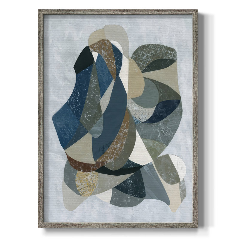 Starlight Tango I par Coco Good - reproduction d'art encadrée sur bois massif, H 21 po x l 17 po