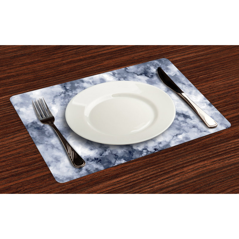 Polyester Abstract Rectangle Placemat