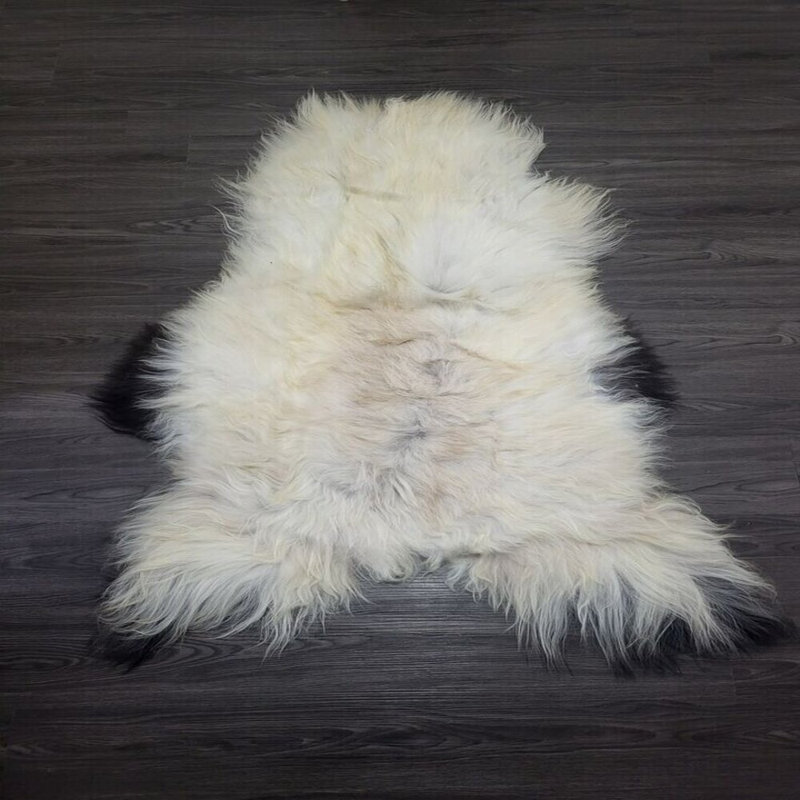 Tapis en peau de mouton Islandais