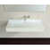 Badeloft Classic 19.6'' Stone Resin Rectangular Bathroom Sink