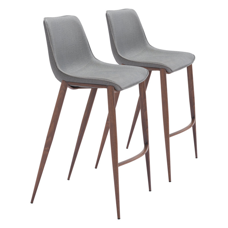 Tabouret de comptoir Eastan, Gris ardoise, Tabouret de bar (siège d'une hauteur de 29,9 po)