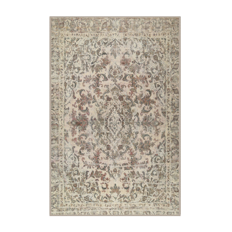 Oriental Indoor Rug, Rectangle 5' x 7'