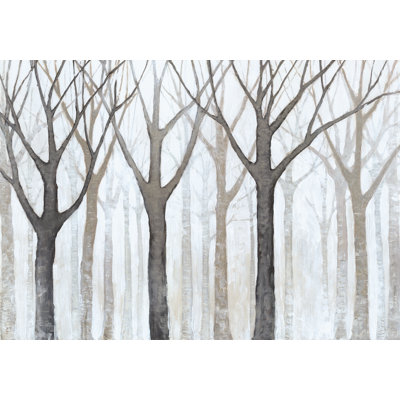 Winter Trees - Wrapped Canvas Art Prints