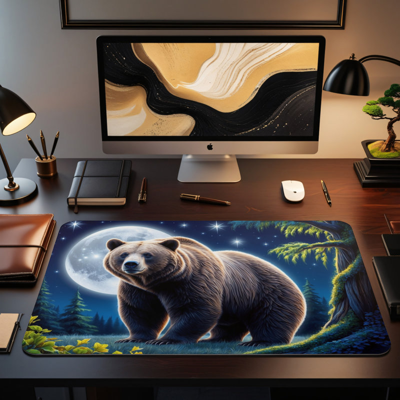 Polyester Desk Pad, 23.6x13.8